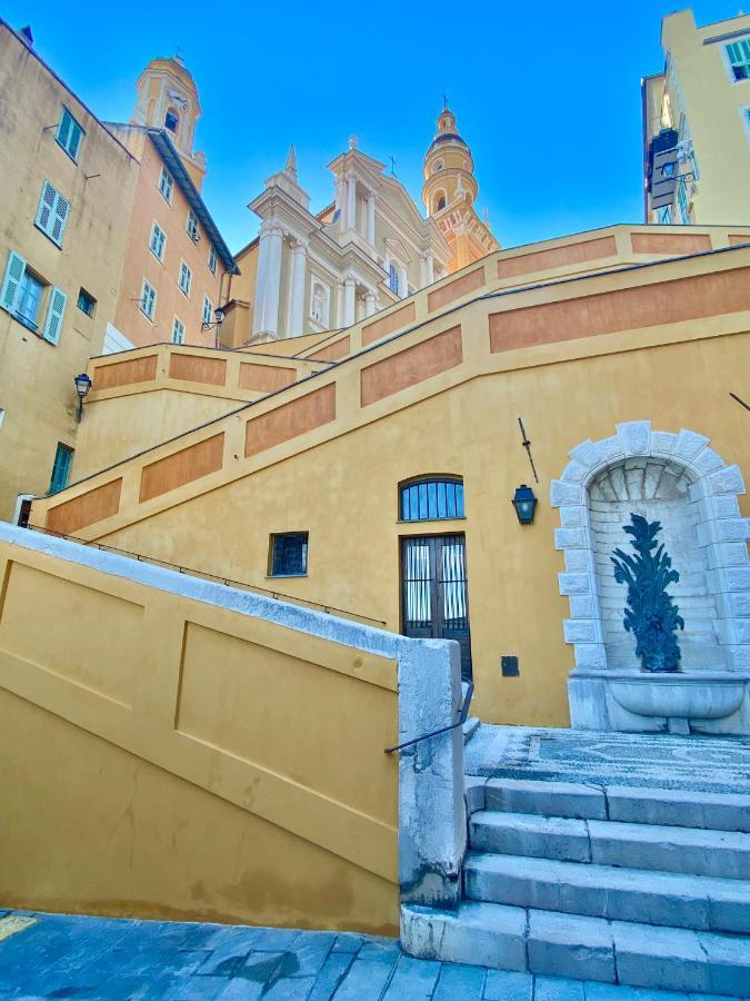 Апартаменты Les Glycines Ментона Экстерьер фото